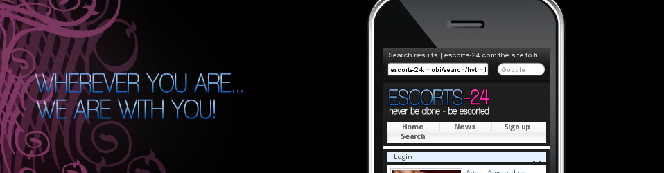 Escorts on you phone or mobile device with escorts-24.mobi